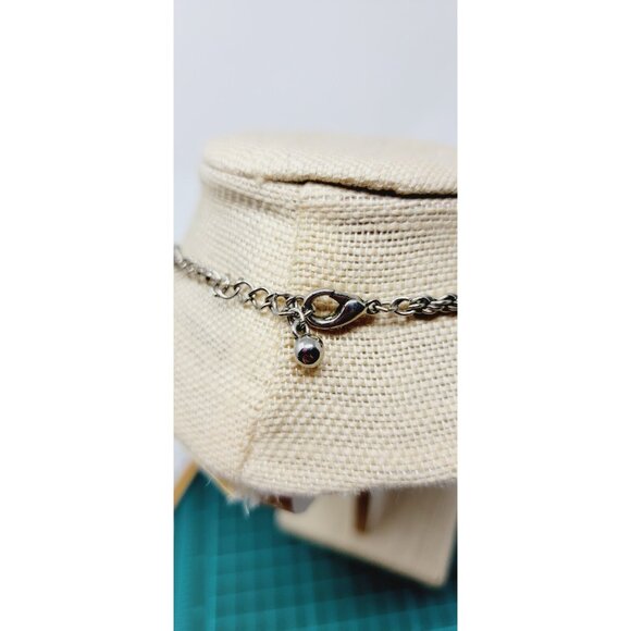 Vintage Silver tone BOHO style Tassel Necklace - Picture 5 of 5